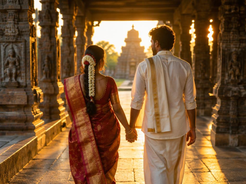 The temple walk